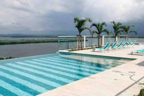 5* 2H con piscina. Vista Mar y Ciénaga. Frente a playa de Morros